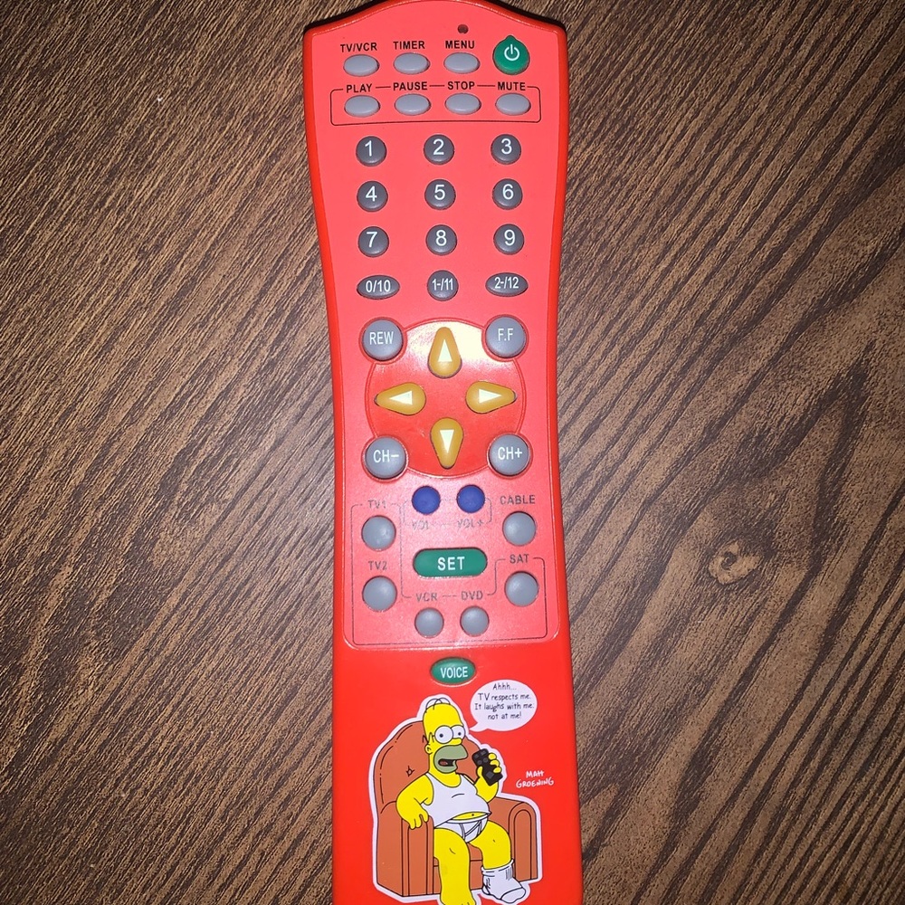Homer Simpson Talking Remote Control